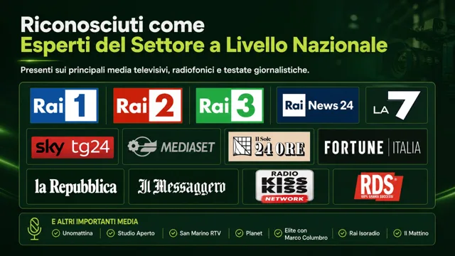 Pagina 3: Riconosciuti come Esperti del Settore a Livello Nazionale